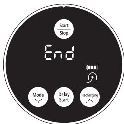 SAMSUNG SR8847 NAVIBOT - Bouton de l'unité principale bouton de la télécommande action correspondante - 7