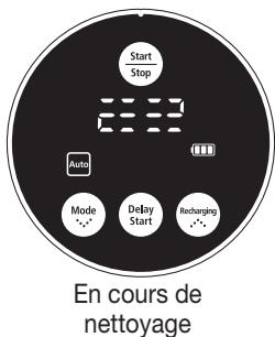 SAMSUNG SR8847 NAVIBOT - Bouton de l'unité principale bouton de la télécommande action correspondante - 5