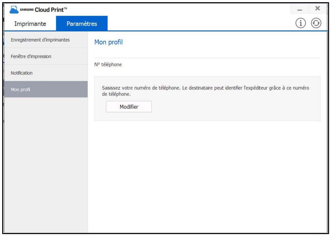 SAMSUNG MULTIXPRESS SCX-6545N - Mon profil - 1