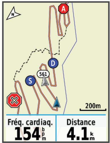 GARMIN 830 - Démarrage d'une session grouptrack - 1