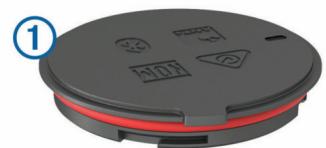 GARMIN 830 - Changement de la pile du capteur de cadence - 1