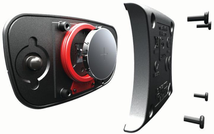 GARMIN 830 - Remplacement de la pile de votre hrm-dual - 1