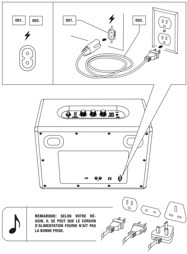 MARSHALL WOBURN - Allumer/arrêter l'appareil - 1