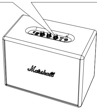 MARSHALL WOBURN - ADJUSTING THE VOLUME/BASS/TREBLE - 5