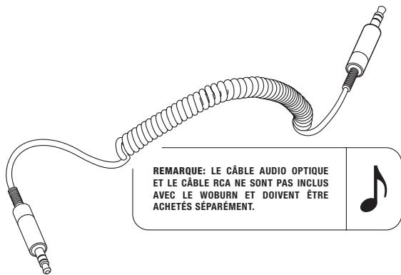 MARSHALL WOBURN - Connexion des sources par cable - 1