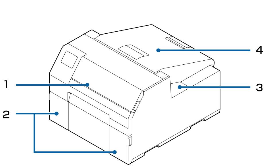 EPSON COLORWORKS CW-C6500AE - Avant - 1