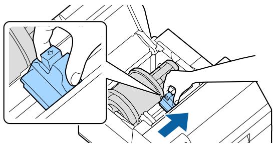 EPSON COLORWORKS CW-C6500AE - Chargement du papier (modèle dérouleur - approvisionnement de l'intérieur) - 5