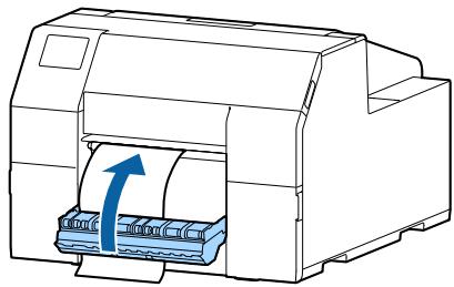 EPSON COLORWORKS CW-C6500AE - Fermez le couvercle du dérouleur. - 1