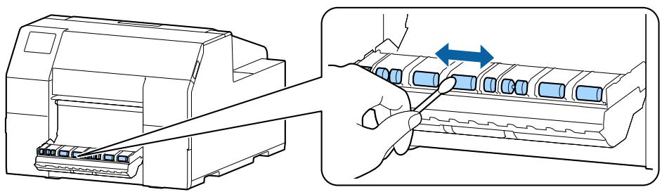 EPSON COLORWORKS CW-C6500AE - Nettoyage du dérouleur (modèle dérouleur uniquement) - 2