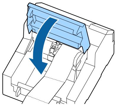 EPSON COLORWORKS CW-C6500AE - Fermez le couvercle du papier. - 1