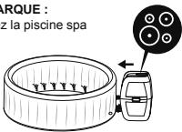 BESTWAY LAY-Z-SPA MILAN AIRJET PLUS - Uniquement pour le spa en Drop Stitch™ - 4