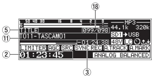 TASCAM SS-R250N - Écran d'enregistrement - 3