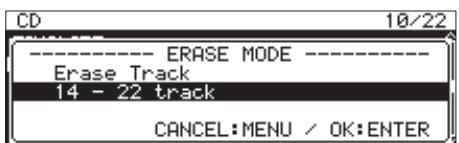 TASCAM SS-R250N - Effacement de pistes - 2