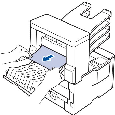 BROTHER HL-L5100DNTT - Du papier est coincé dans l'unité de boîte aux lettres - 3