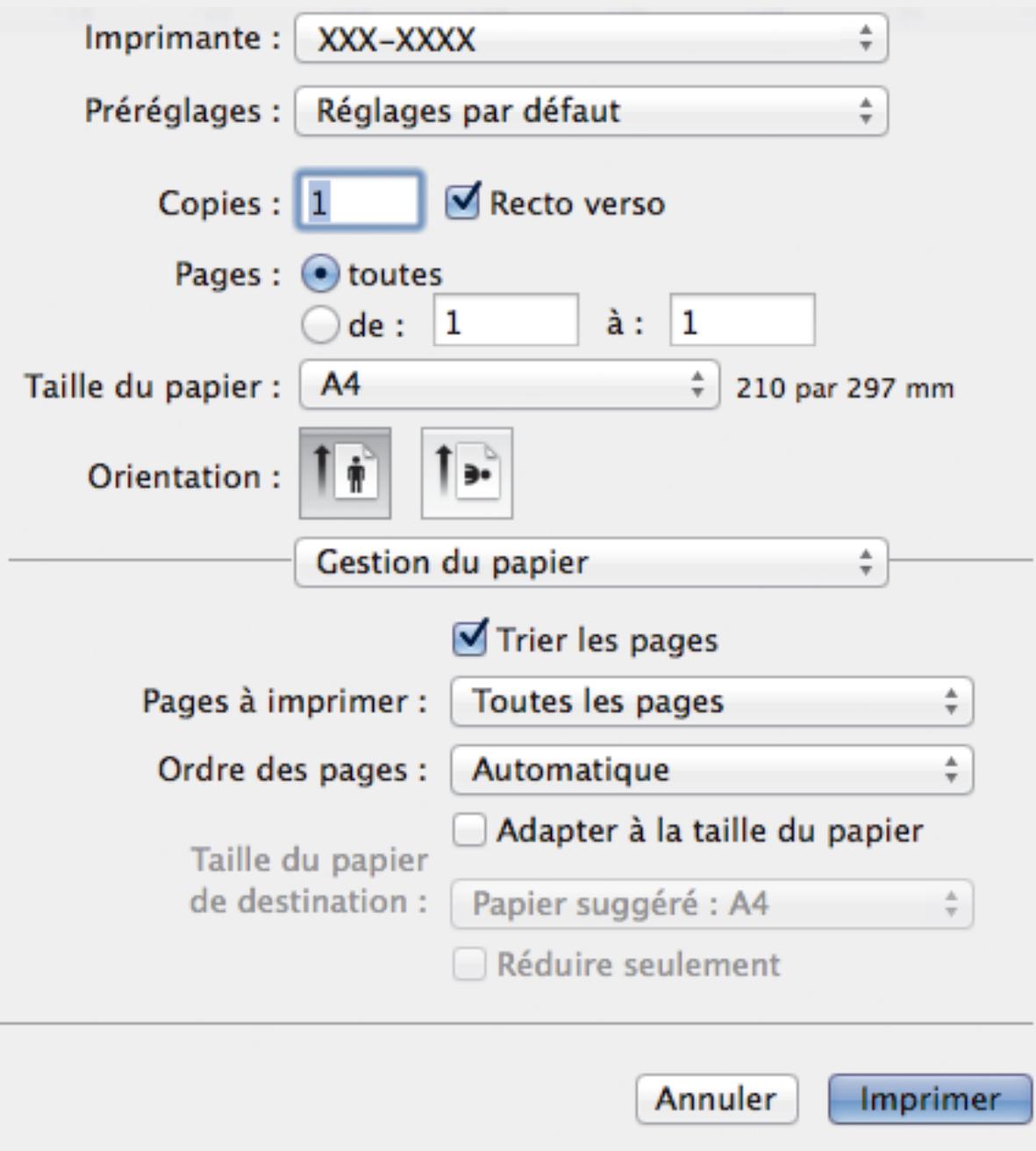 BROTHER HL-L5100DNTT - Retournement horizontal - 1