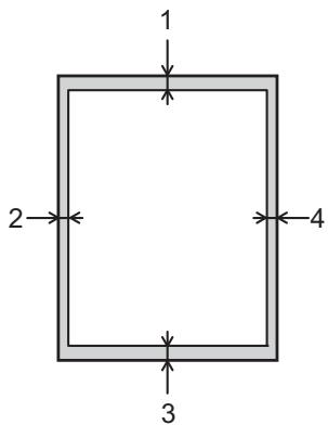 BROTHER HL-L5100DNTT - Zone non imprimable - 1