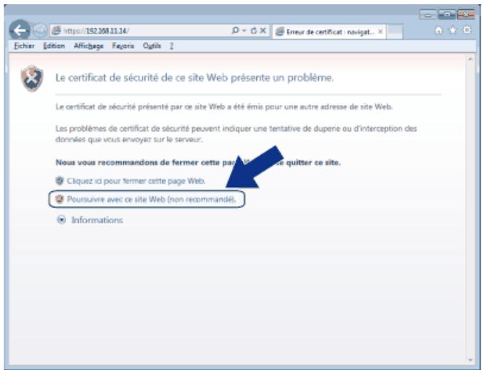 BROTHER HL-L5100DNTT - Installer le certificat auto-signé pour les utilisateurs windows® munis de droits d'administration - 3