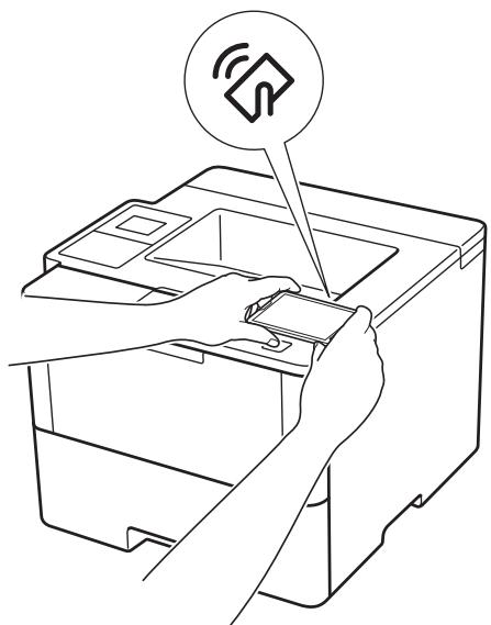 BROTHER HL-L5100DNTT - Imprimer à l'aide de la fonction NFC (near field communication) - 1