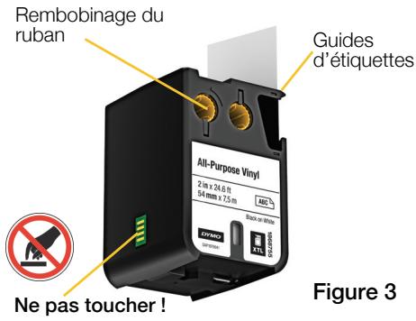 DYMO 500 KIT - Insertion de la cartouche d'étiquettes - 7