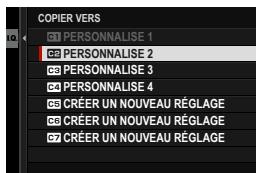 FUJIFILM X-E4 - Copie des réglages personnalisés - 4