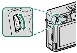 FUJIFILM X-E4 - Réglage de la netteté du viseur - 1