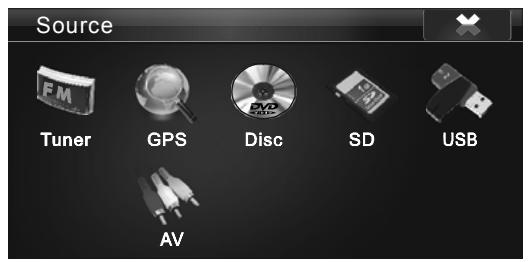 SCOTT DNX 2100 - Menu principal - 1