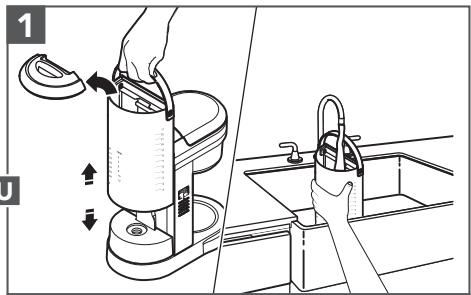 KITCHENAID 5KCM1209 - Remissiage d'eau pour la preparation - 2
