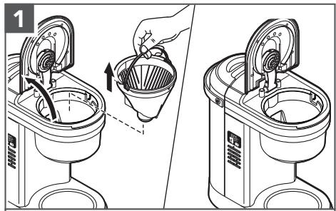 KITCHENAID 5KCM1209 - Élimination des dépôts minéraux avec du vinaigre - 1