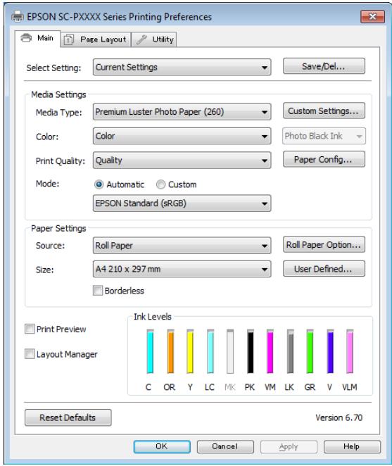 EPSON SURECOLOR SC-P7500 - Remarque : - 2