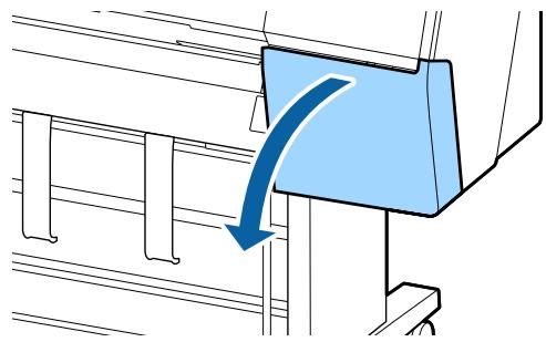 EPSON SURECOLOR SC-P7500 - Ouvrez le capot du compartiment à encre situé sur le côté droit. - 1