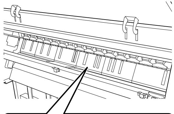 EPSON SURECOLOR SC-P7500 - Nettoyage du plateau ainsi que les bords extérieurs des tampons d'impression sans marges - 3