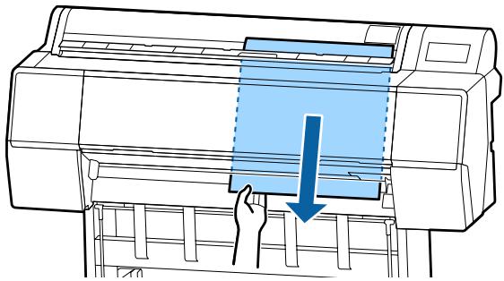 EPSON SURECOLOR SC-P7500 - Retrait des feuilles simples et du carton pour affiche - 1