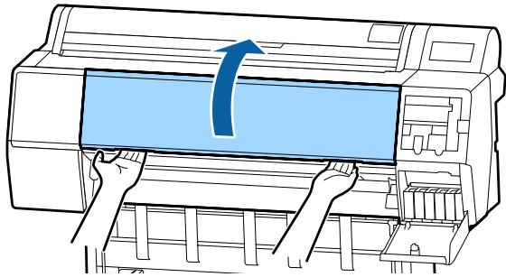 EPSON SURECOLOR SC-P7500 - Nettoyage du plateau ainsi que les bords extérieurs des tampons d'impression sans marges - 1