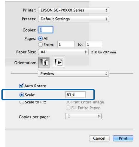 EPSON SURECOLOR SC-P7500 - Configuration des paramètres sous Mac - 2