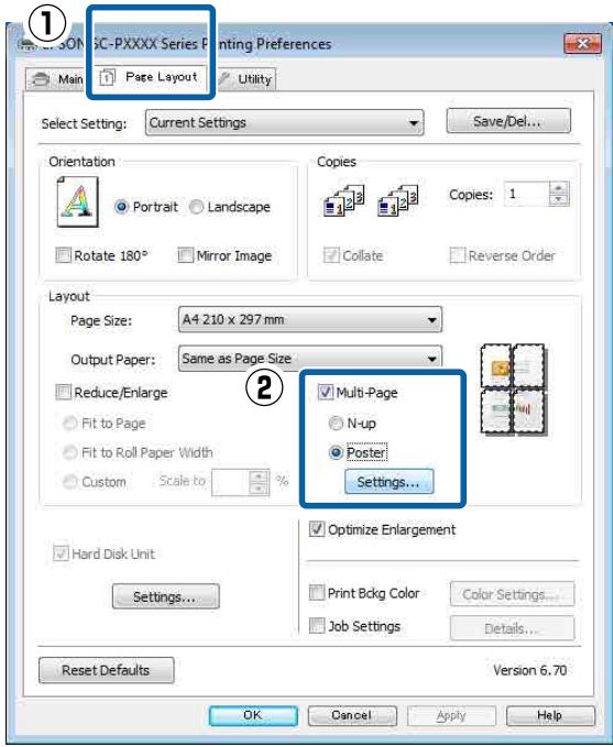 EPSON SURECOLOR SC-P7500 - Configuration des procédures pour l'impression - 1