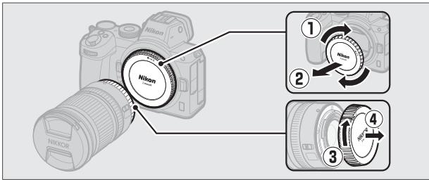 NIKON Z5 - Fixation d'un objectif - 1