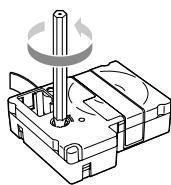 EPSON LW-K400VP - Installation d'une cassette - 1