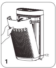 ROWENTA ESSENTIAL PU2530F0 - Indicatori - 1