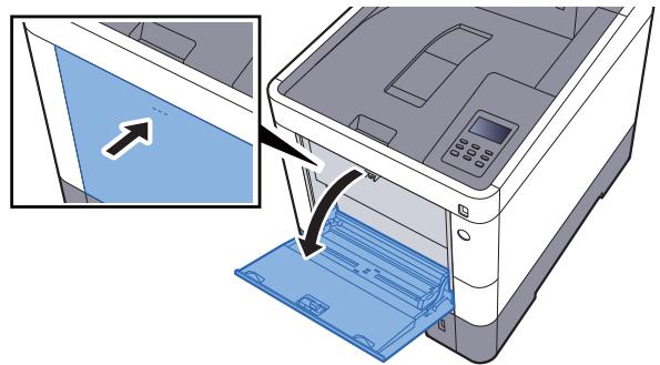 KYOCERA FS-1220MFP - Ouvrir le bac MF. - 1