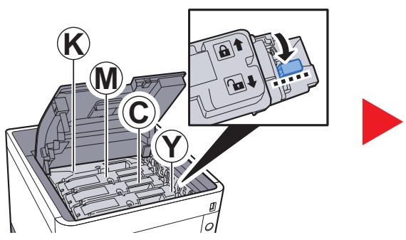 KYOCERA FS-1220MFP - Remplacement de la cartouche de toner - 2