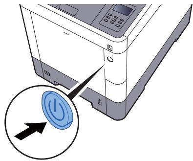 KYOCERA FS-1220MFP - Mise hors tension - 1