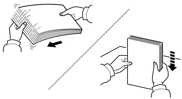 KYOCERA FS-1220MFP - Précautions pour le chargement du papier - 1