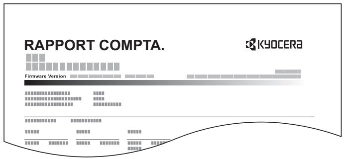 KYOCERA FS-1220MFP - Imprimer liste gestion travaux - 1