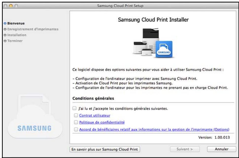 HP SL-M3320ND - Installation de samsung cloud print - 1