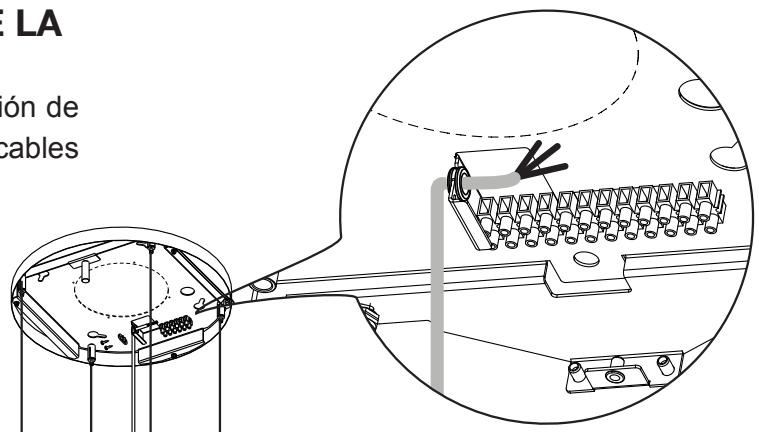 FABER ZOOM - CONEXIÓN DEL CABLE DE ALIMENTACIÓN DE LA CAMPANA - 1