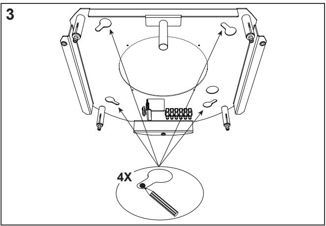 FABER ZOOM - Ceiling/Shelf drilling and Plate Fixing CEILING/SHELF DRILLING - 3