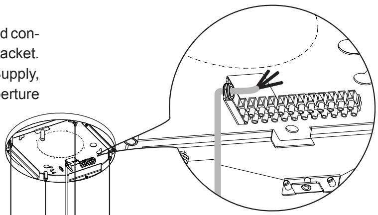 FABER ZOOM - CONNECTING THE HOOD POWER SUPPLY CABLE - 1