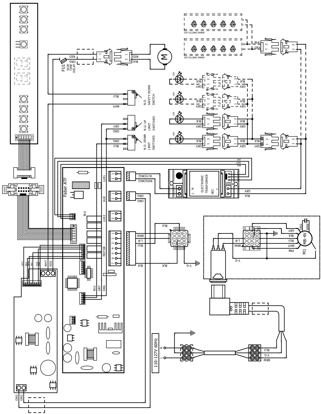 FABER ZOOM - Schéma de câblage - 1