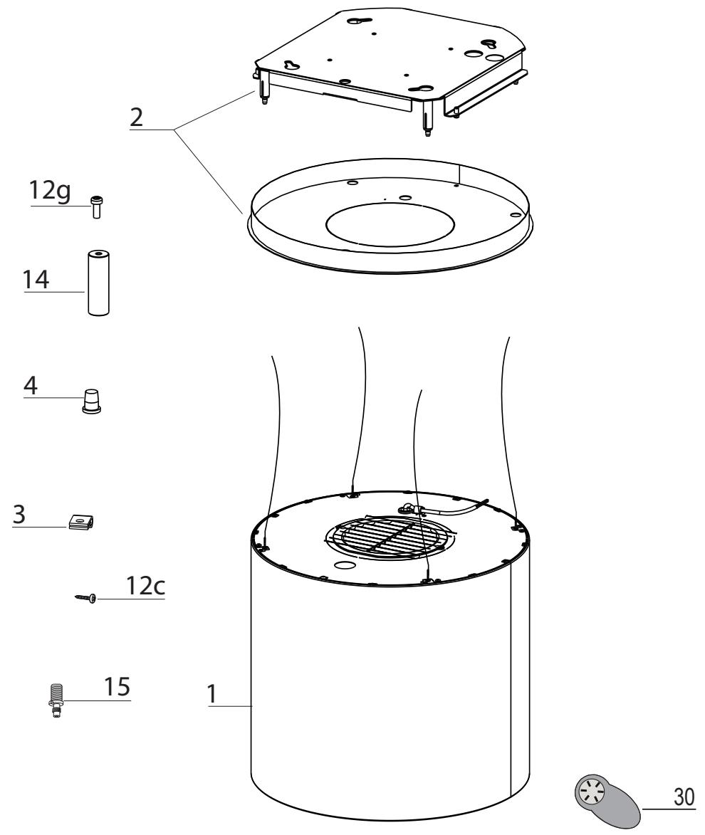 FABER ZOOM - PIÈCES PRINCIPALES - 1