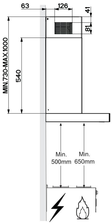 FABER Stilux EG8 X/V A90 Logic  -  110.0255.547 -  1100255547 - DE - 4